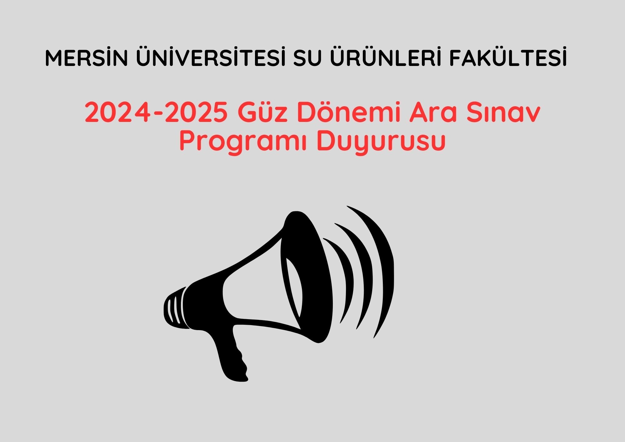 2024-2025 Güz Dönemi Ara Sınav Programı Duyurusu detayı için tıklayınız