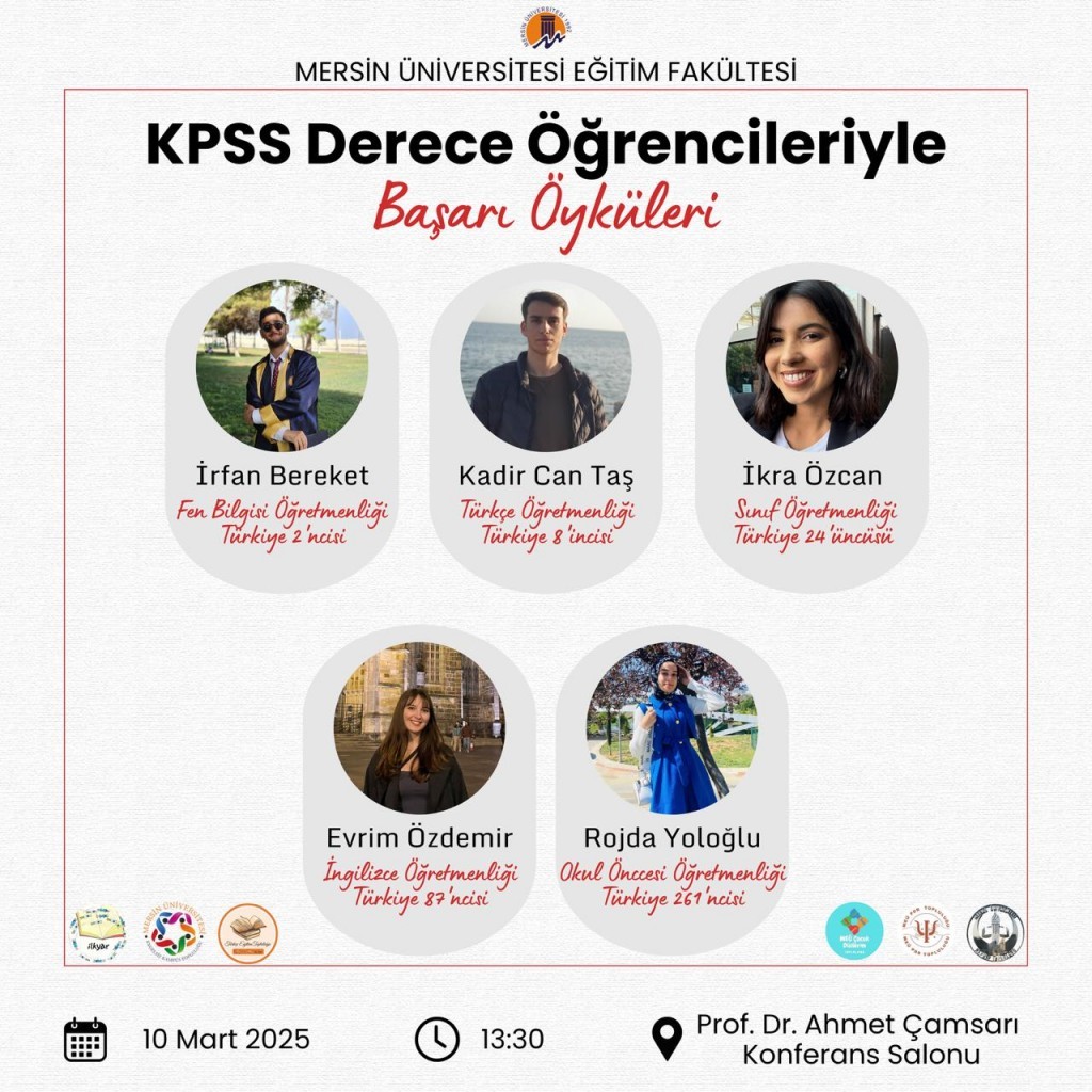 KPSS Derece Öğrencileriyle Başarı Öyküleri detayı için tıklayınız