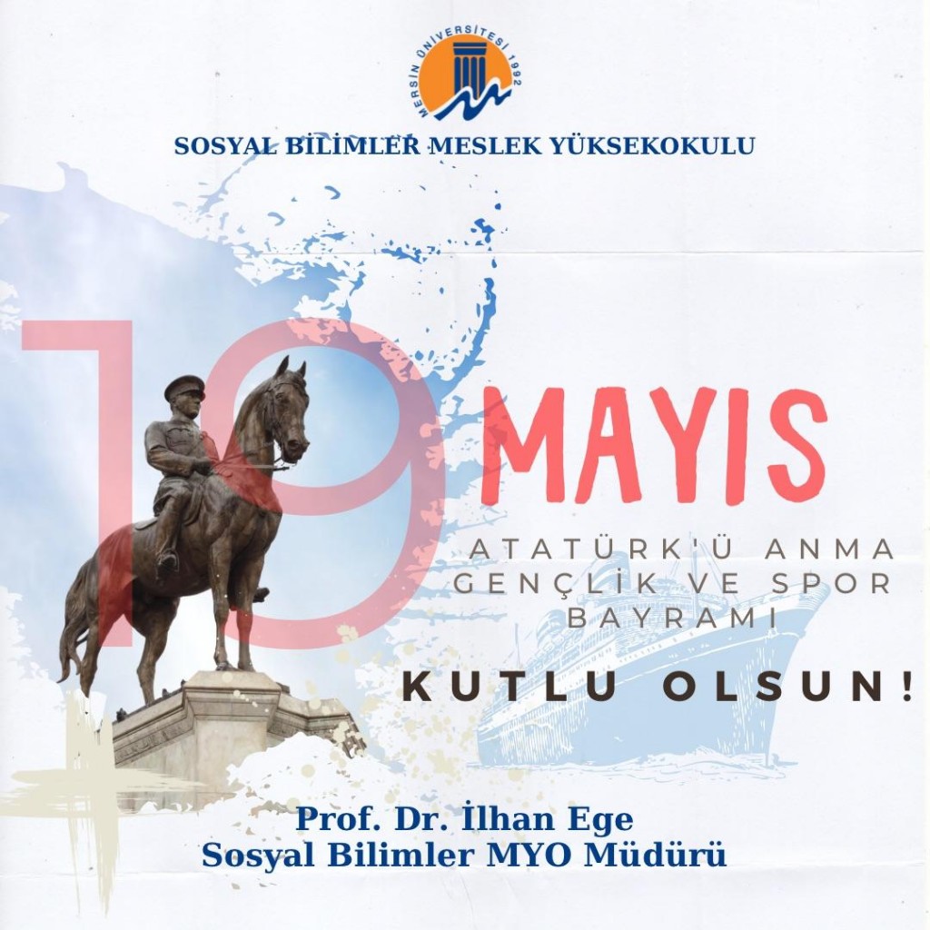 19 Mayıs Atatürk'ü Anma Gençlik ve spor Bayramını Kutlarız detayı için tıklayınız