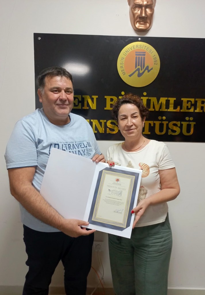 Personelimize teşekkür belgesi... detayı için tıklayınız