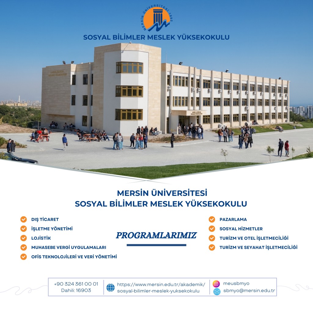 Sizleri Sosyal Bilimler Meslek Yüksekokulu Ailesi Olmaya Davet Ediyoruz detayı için tıklayınız