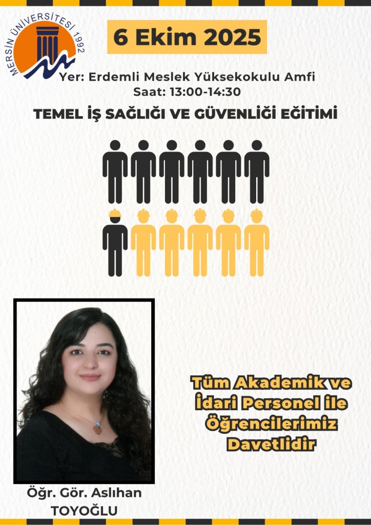 Temel İş Sağlığı ve Güvenliği Eğitimi detayı için tıklayınız